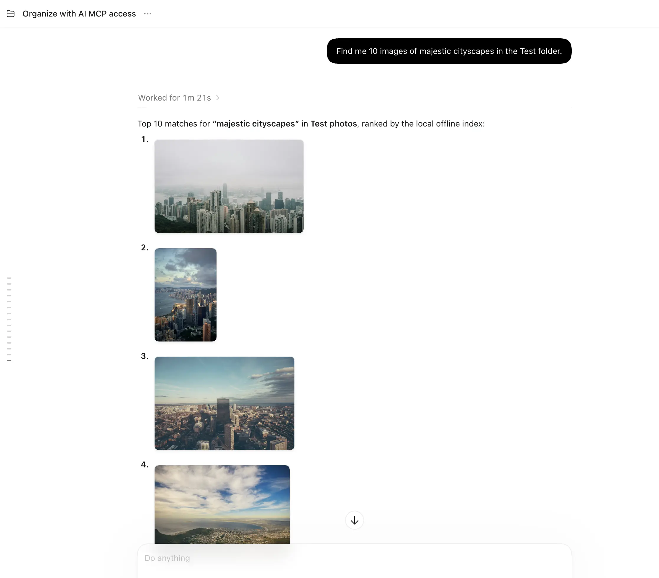 Let AI assistants manage the library AI photo organizer feature demo